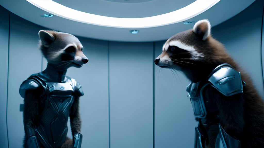 AI-Generated Space Aliens & Earth Raccoons Images/Videos | vivago.ai