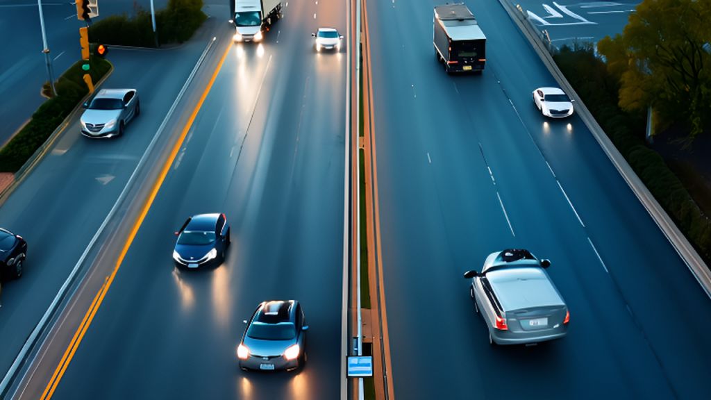 AI-Generated Traffic Video with Top Angle Cars, Bikes, Trucks & Traffic ...