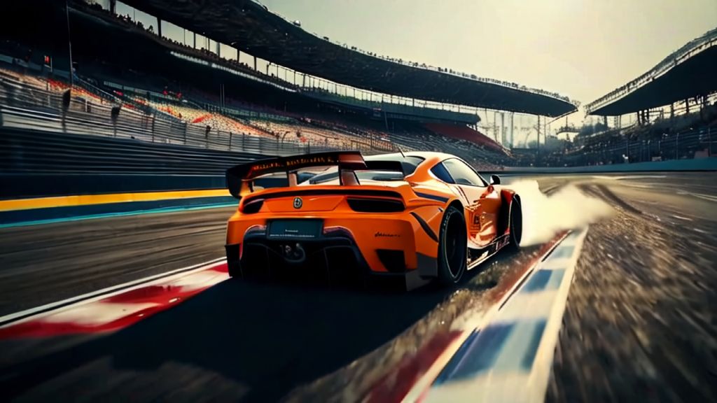 AI-Generated Cinematic Supercar Racing Videos | Drifting, Dynamic ...