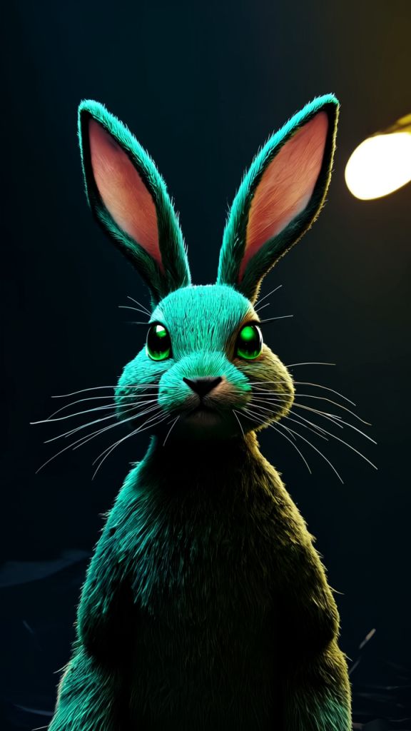 AI-Generated Anthropomorphic Rag Rabbit Horror Film Images | Gothic ...