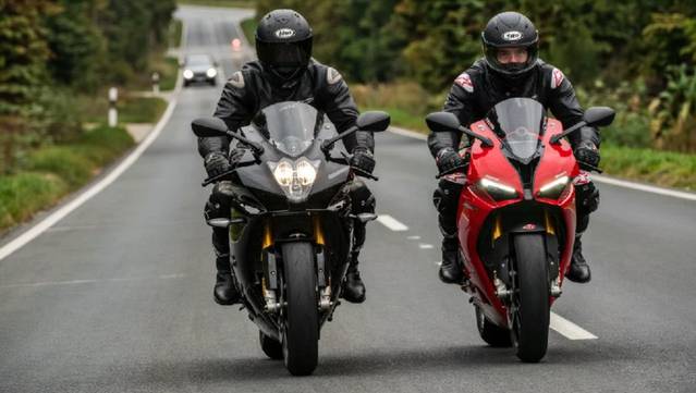Two Man Motorcycle Racing on the road - motorcycle race between two men - Image to Video - Free ...