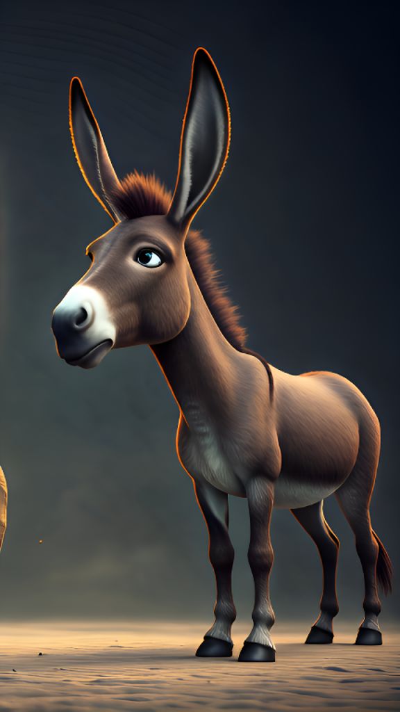 AI-Generated Stubborn Donkey Learning Resistance Images/Videos | vivago.ai