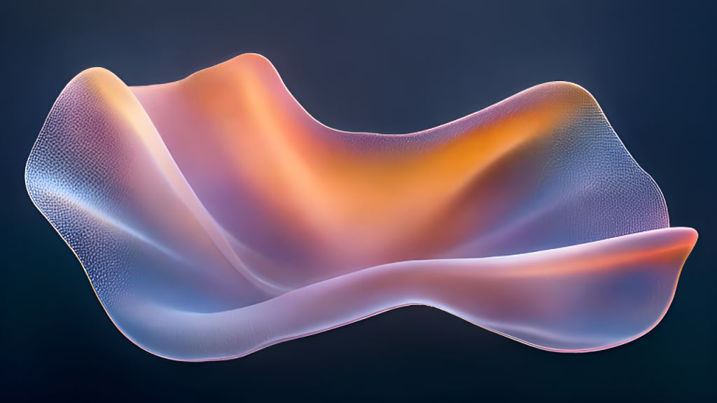 AI-Generated Floating Shape, Slow Drifting Motion & Fluid Water ...